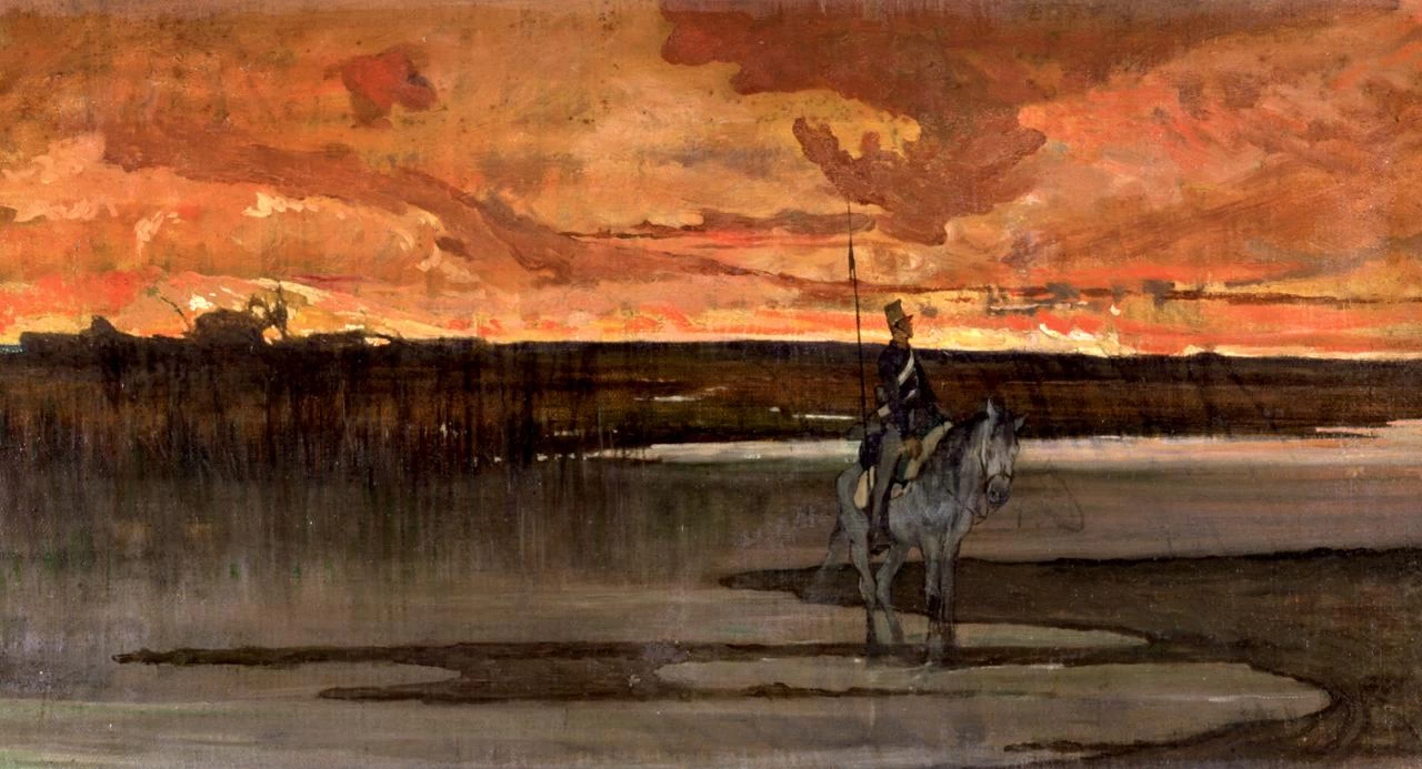 Lanciere in vedetta - Galleria d’Arte Moderna, Palazzo Pitti, Firenze